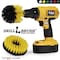 Drill Brush Power Scrubber By Useful Products 5 in W 5 in L Brush, Yellow TUY-OBY-COMBO - alternate 4